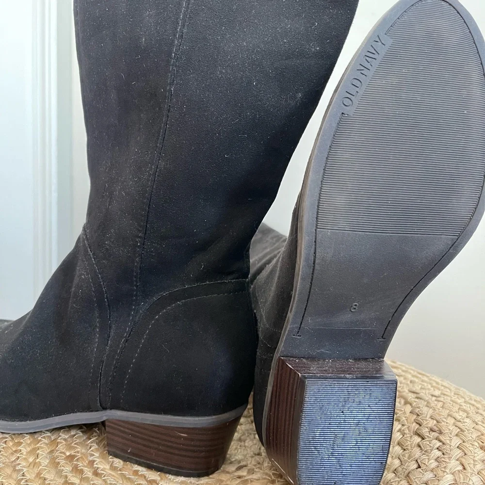 Women’s size 8 | Old Navy Tall black boots - Picture 4 of 5